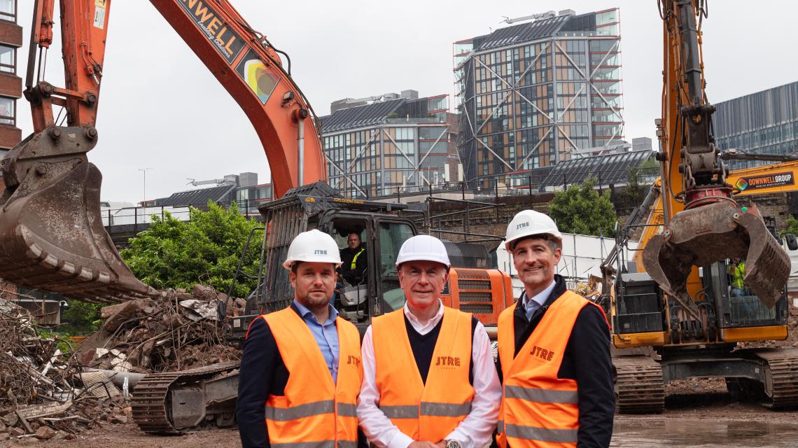 220 Blackfriars demolition, Juraj Marko, Chris Wilson & Nigel Fleming